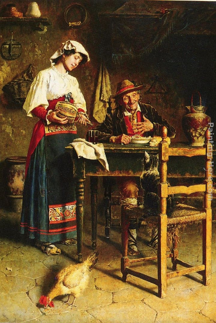 Eugenio Zampighi The Dinner Guest